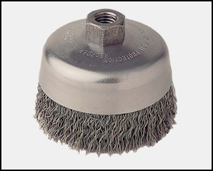 product name: Crimped Wire Cup Brush For Mini Grinder